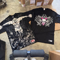 WWE Triple H Shirt Size M 2008 Eversoris Destroyer & Bret Hart Hitman Skull 20080
