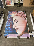 #81 1986 MADONNA True Blue Record Subway Promo POSTER Original 40 X 60” RARE0