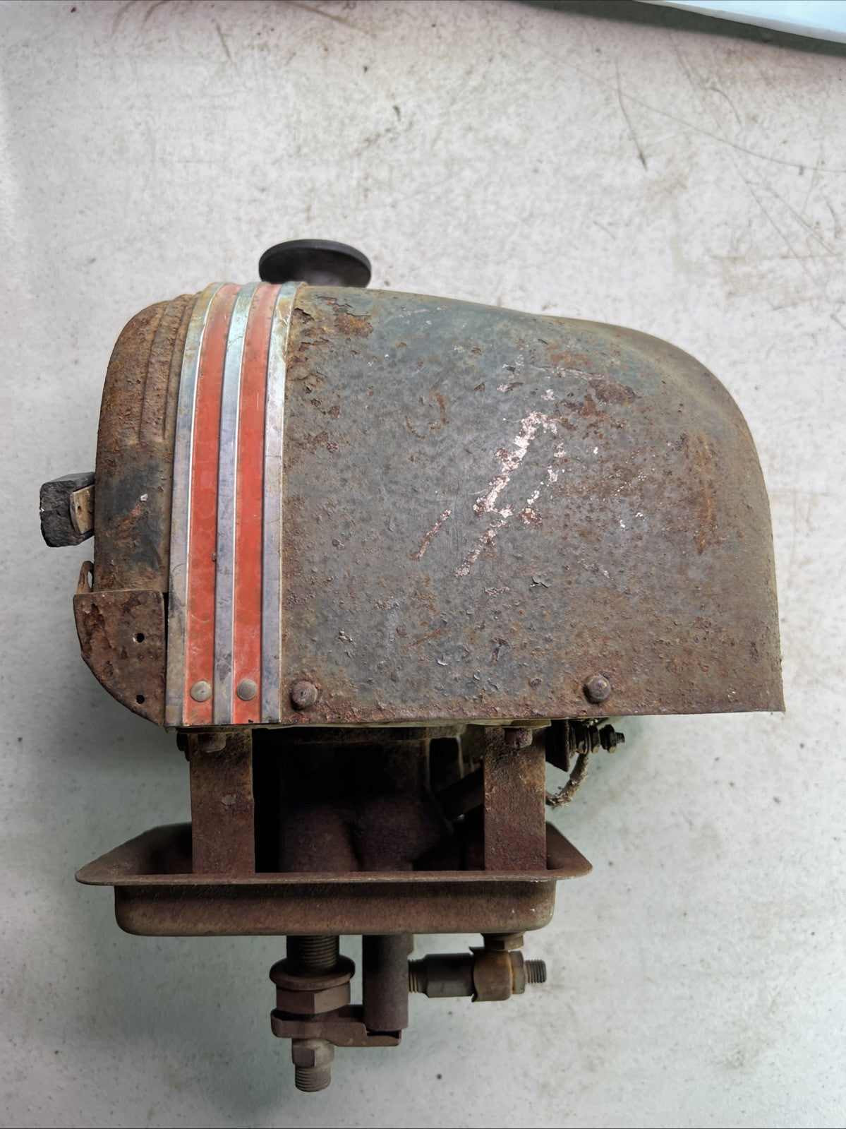 Stewart Warner Southwind car heater Vintage Old School Parts Triple1
