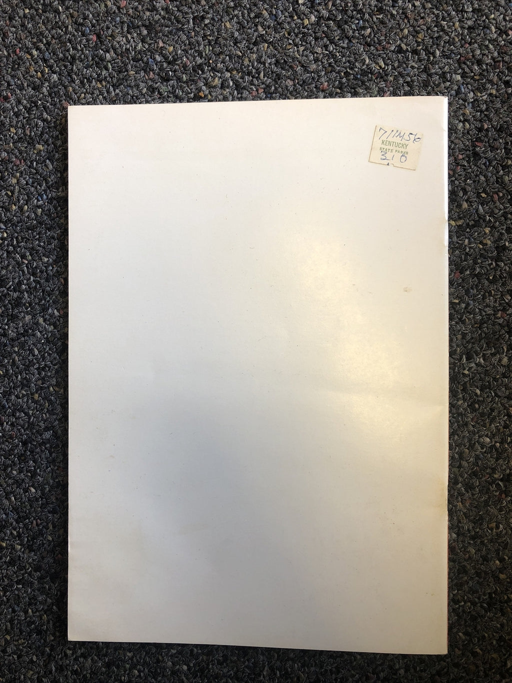 Vintage 1981 Fort Harrod Dick Ruehrwein Booklet1