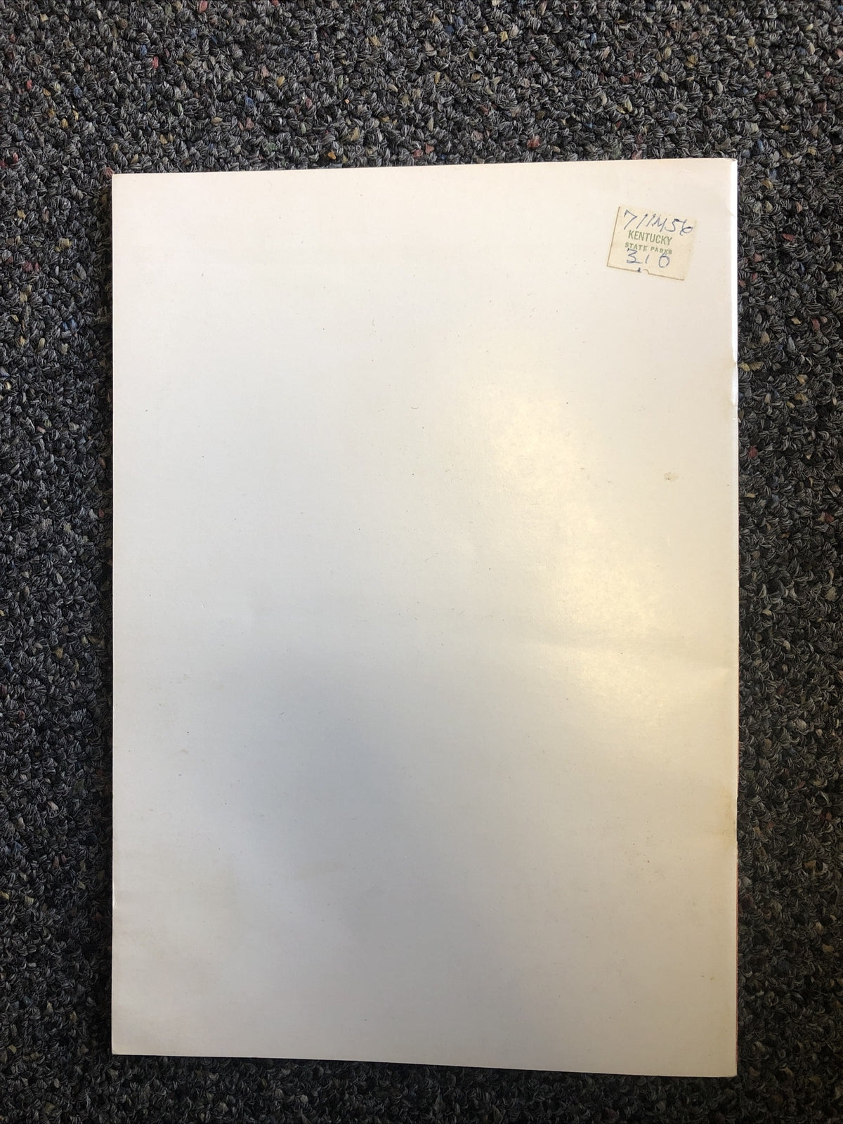 Vintage 1981 Fort Harrod Dick Ruehrwein Booklet1