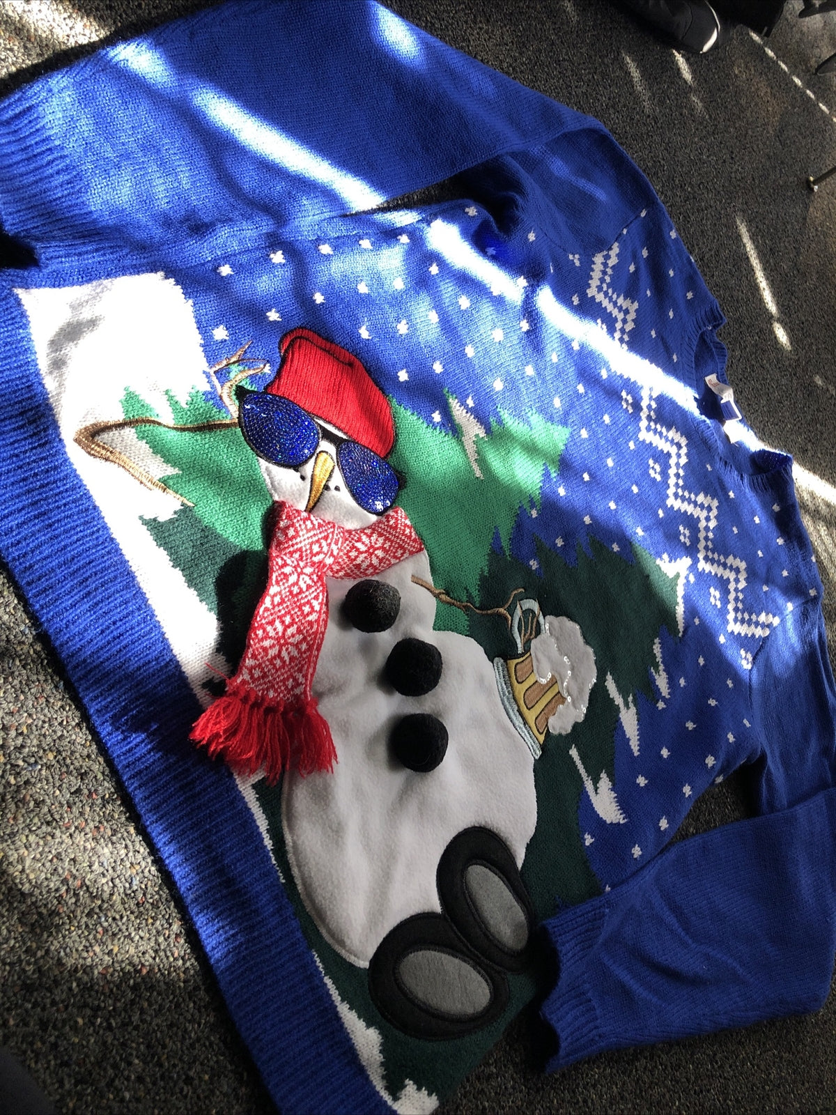 Jolly Sweaters- Ugly Christmas Sweater- Size Medium3