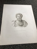 Photogravure Print The Emperor Septimius Severus Gebbie & Co0
