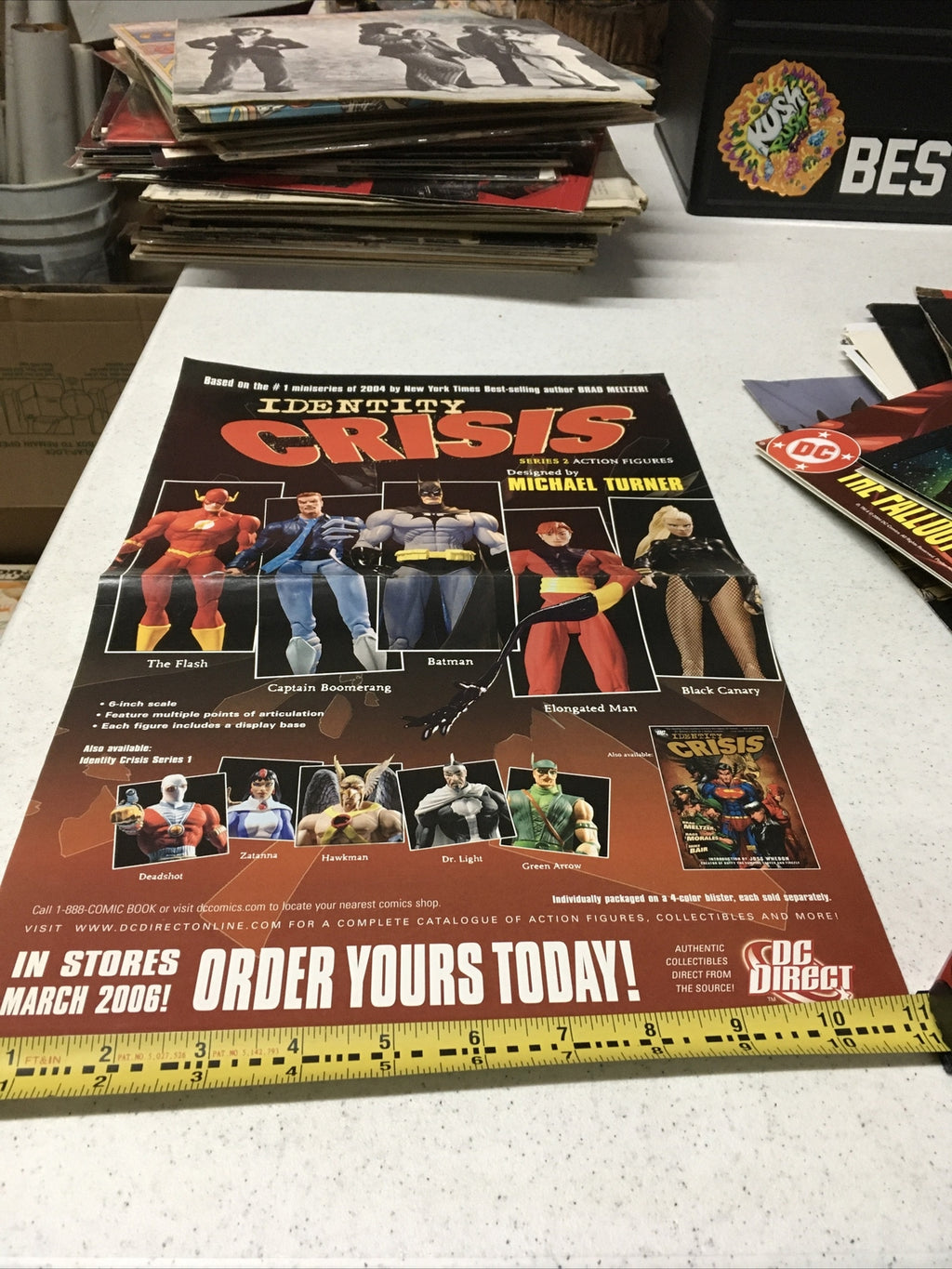 Identity Crisis Series 2 Promo Poster 2006 Dc Direct By Michael Turner0