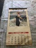 1927 / 1975 Liberty Calendar Reprint Jack Sperling Beauty Supply  Advertisements0