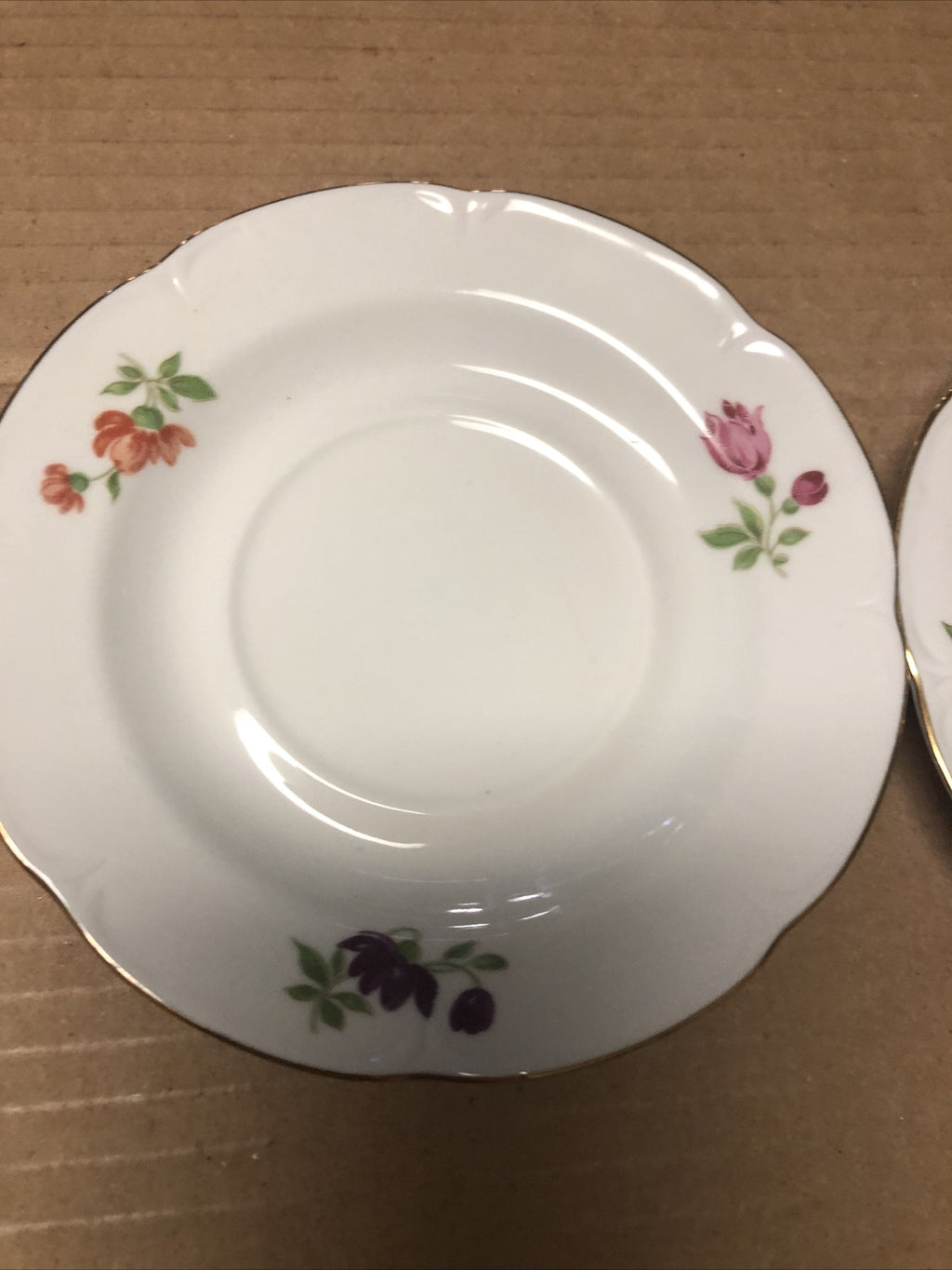 Vintage Lot Of 3 Jlmena Henneberg Plates German Democratic Republic 5.5”2