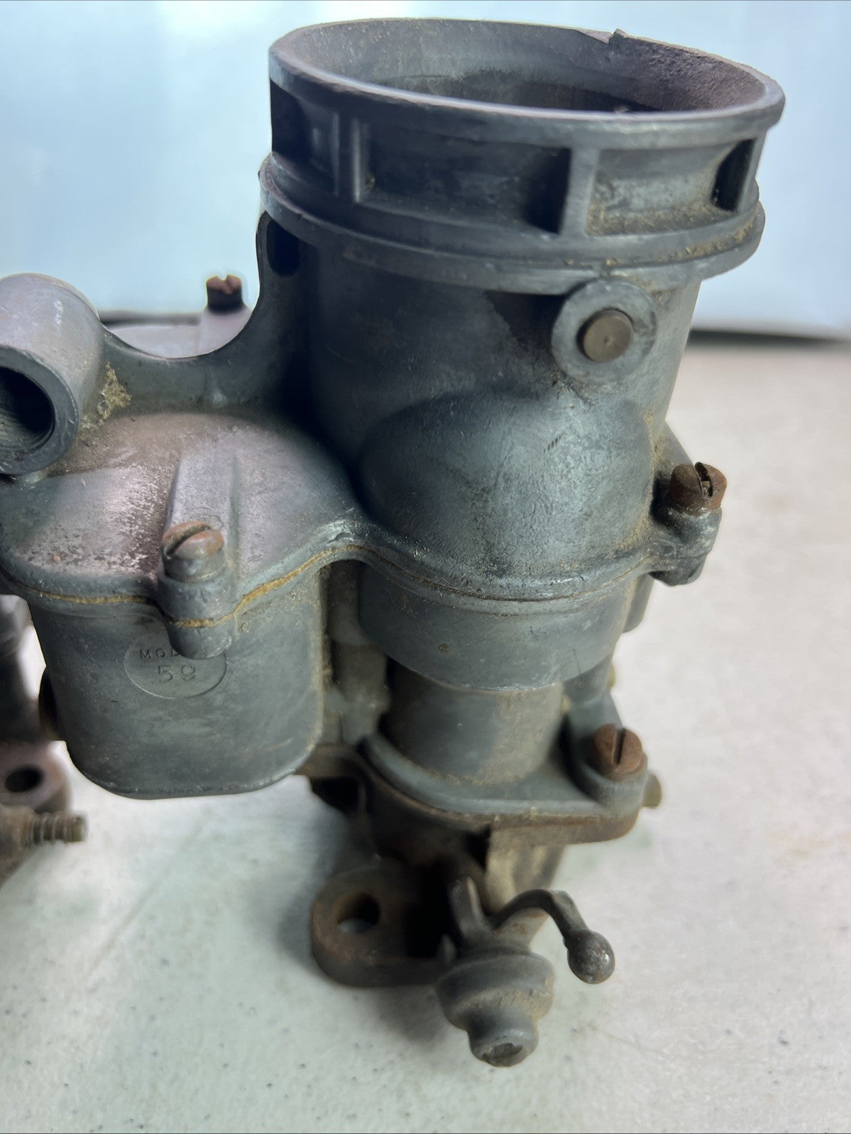 Vintage Hot Rod Ford 94 Carburetor Lot Of 3 Old School Parts Triple Deuce3