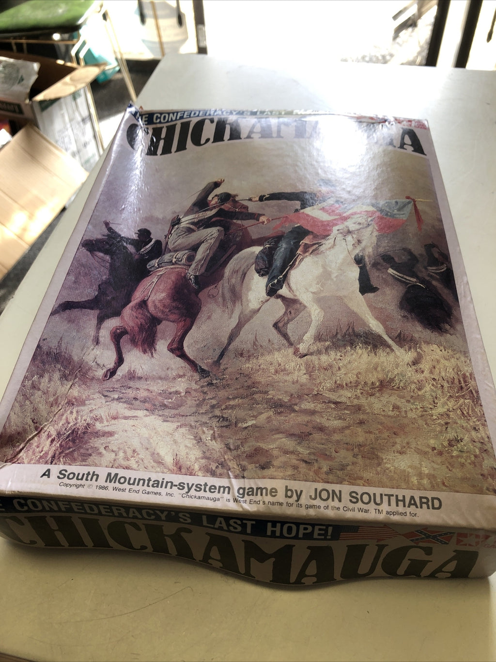 West End Games: Chickamauga: The Confederacy's Last Hope: Partially Unpunched1