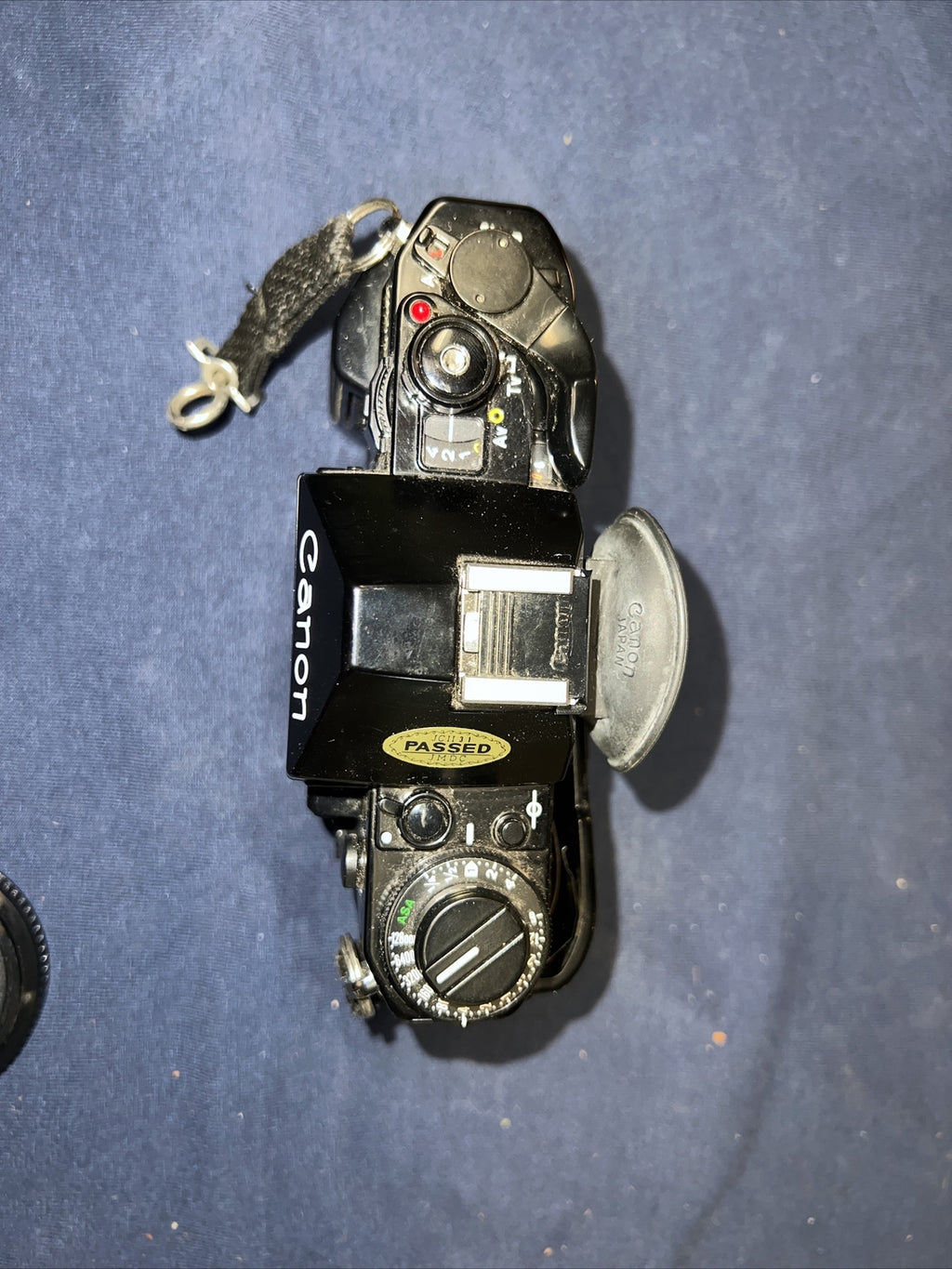 Vintage Canon A-1 A1 35mm SLR Film Camera Black MF Body From JAPAN9