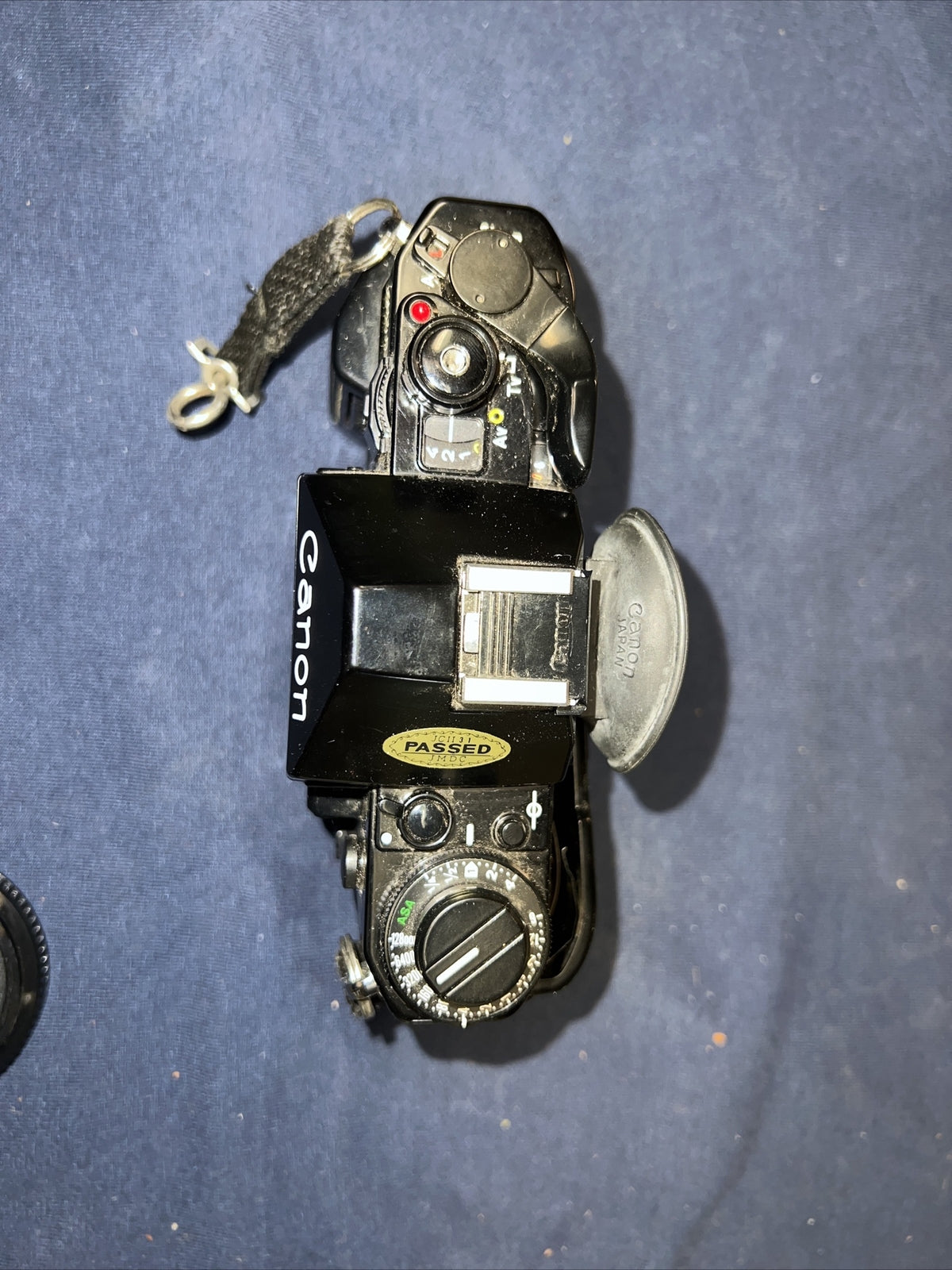 Vintage Canon A-1 A1 35mm SLR Film Camera Black MF Body From JAPAN9