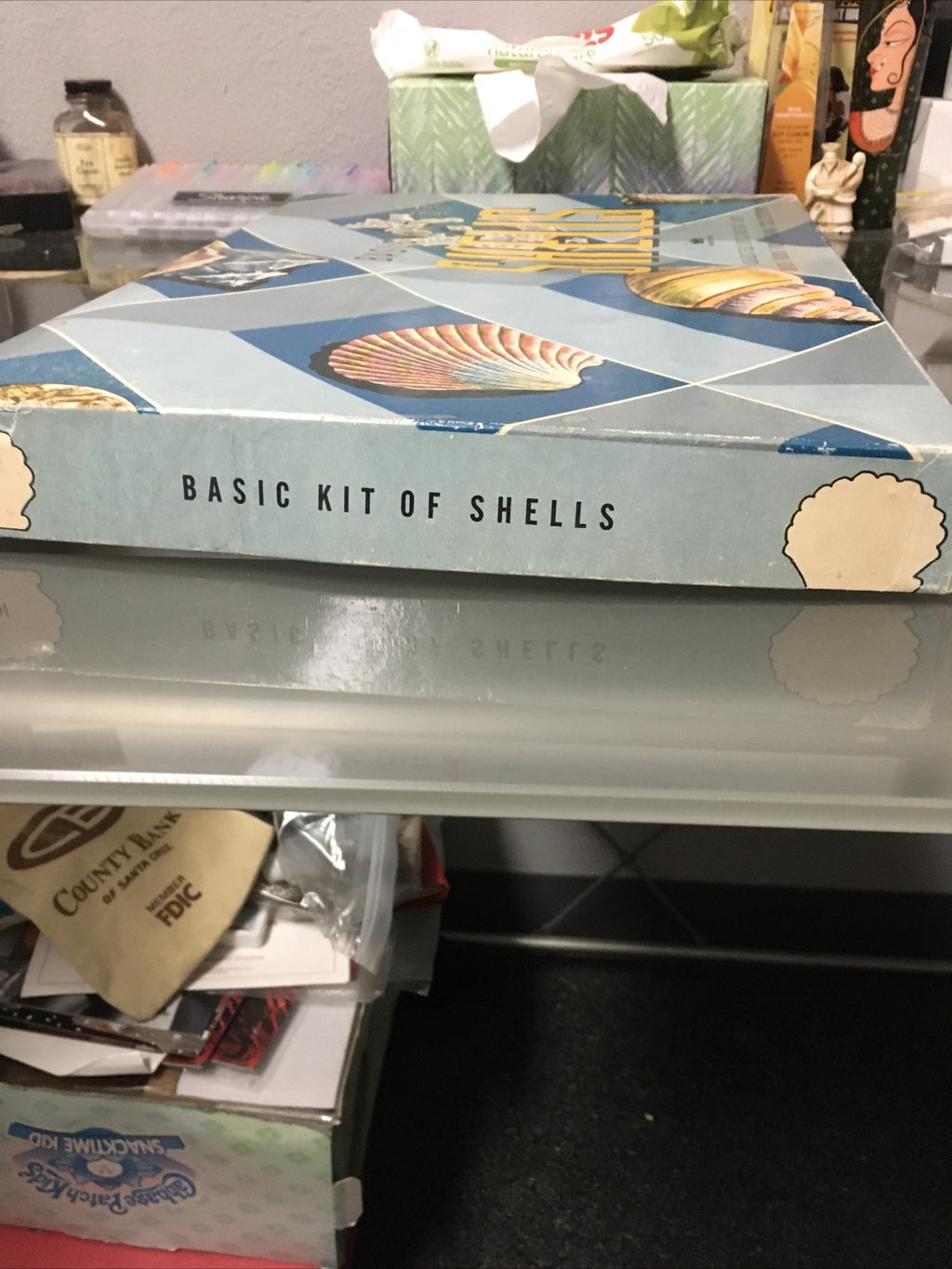 NIB Vintage 50s Complete 1956 Kit of SHELLS Harvey House w Guide Book Included2