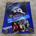 #152 1981 Record Store Promo POSTER Johnny VAN ZANT Band 22” X 28” Round Two0