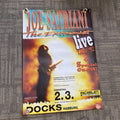 #142 1992 Journey Joe Satriani Extremist Record Store Tour Promo Poster 33x23”0