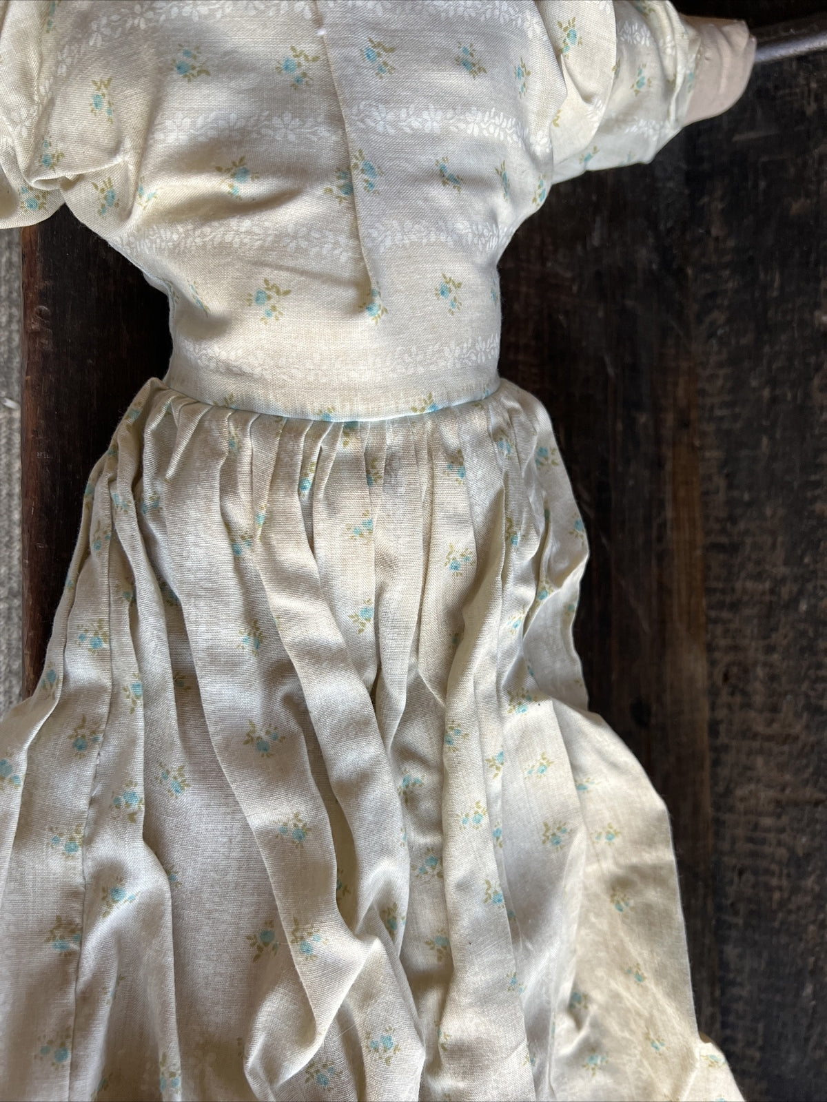 28” Vintage Cloth Doll  Painted Face Unidentified Maker5