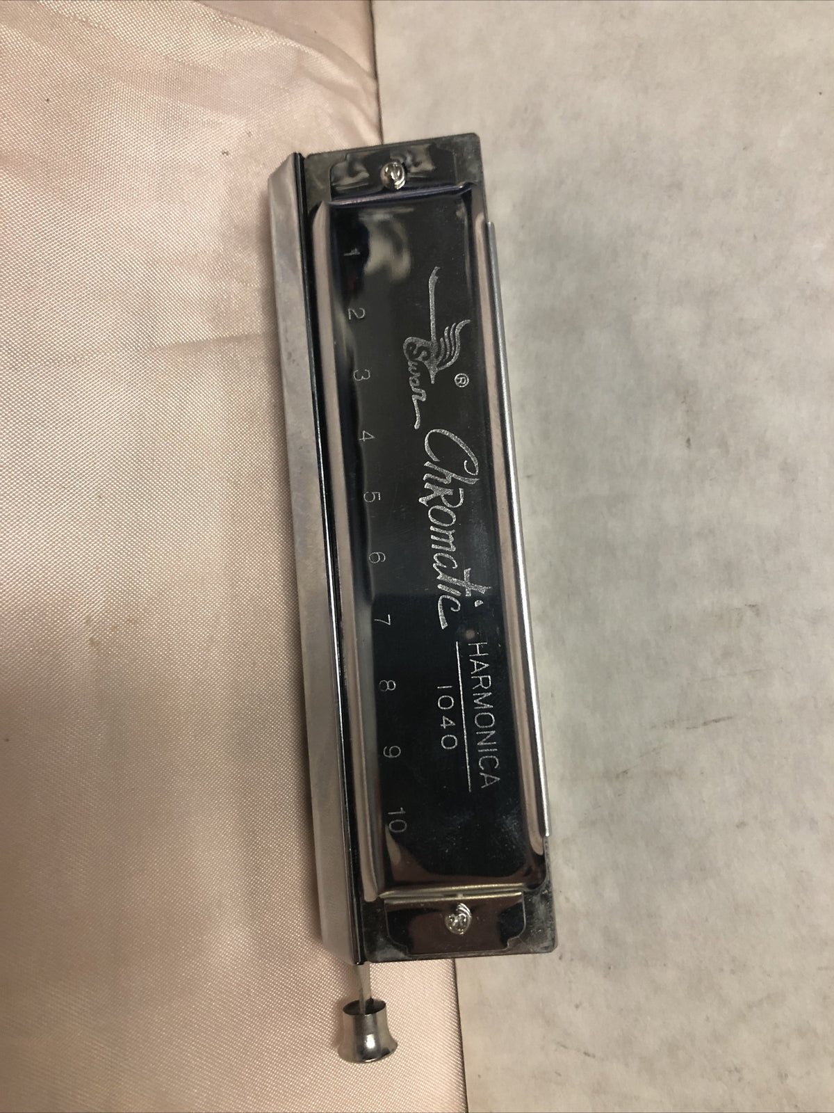 Swan 1040 Chromatic Harmonica0