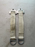 Vintage Racing Seat Belt Anchor Straps – D-Ring Ends – Eyelet Mounts - RatRod0