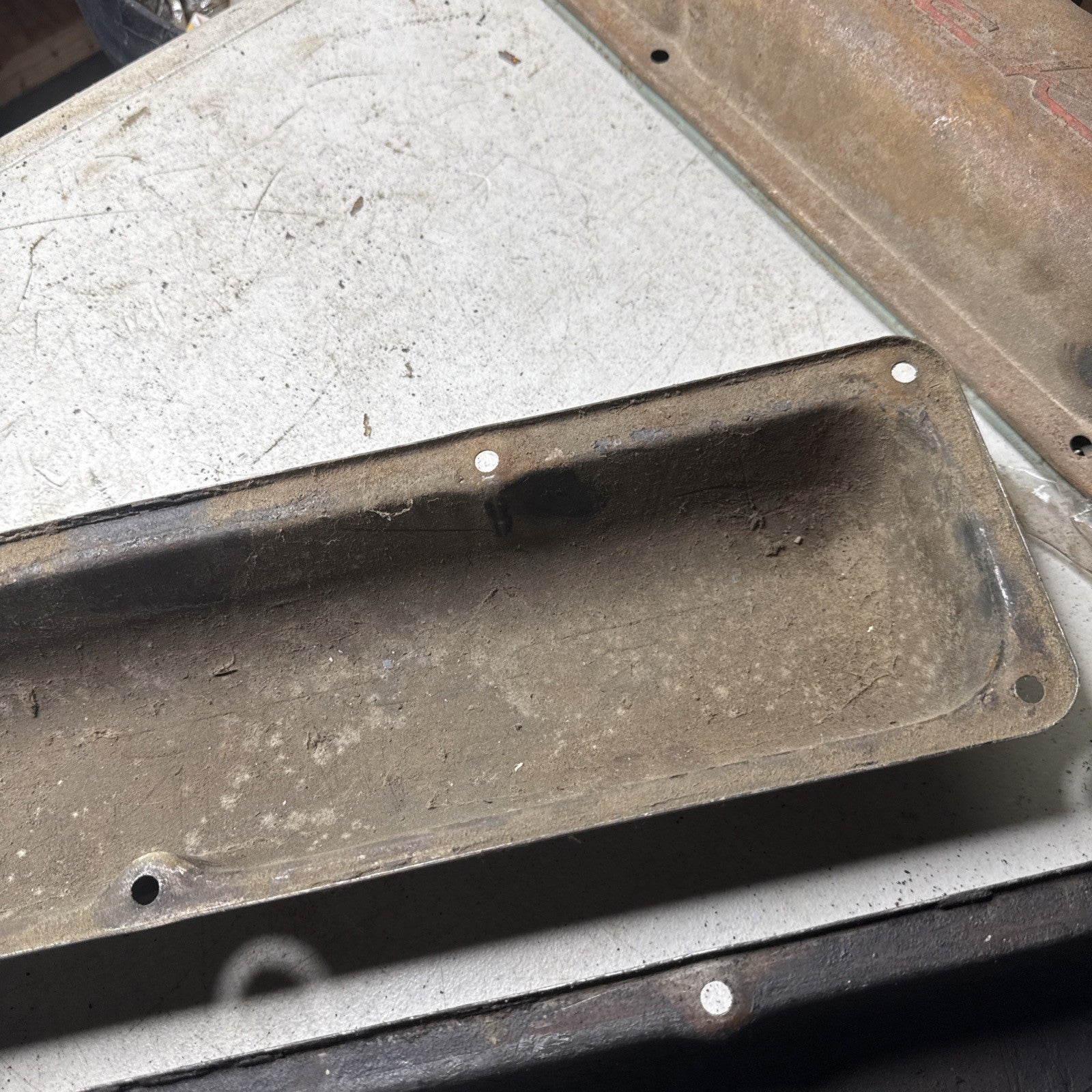 Vintage Packard Valve Cover – Pair – Original – Rat Rod scta8