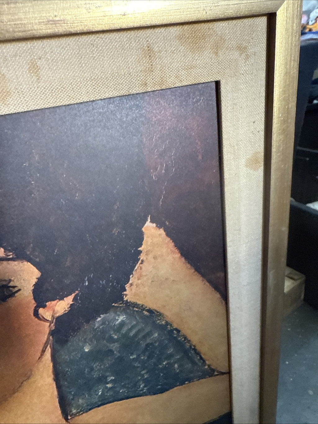 Amedeo Modigliani (Italian, 1884-1920) Old Print Or Litho Framed 22.5” X 33”4