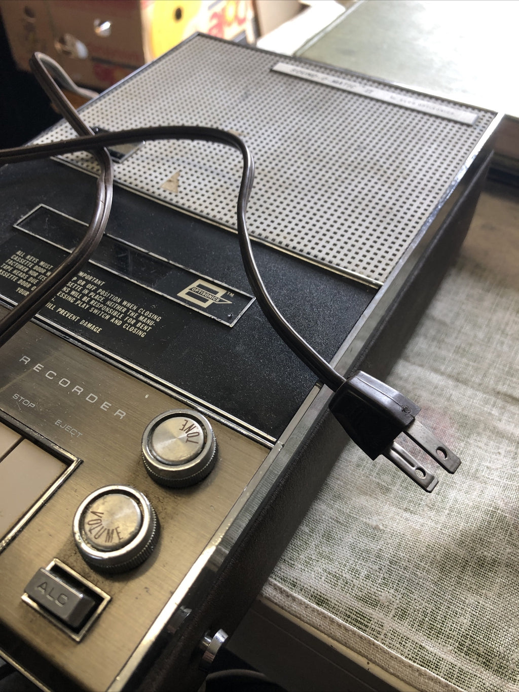 Sound-O-Matic II Optisonics Cororation Cassette Slide Synchronizer4
