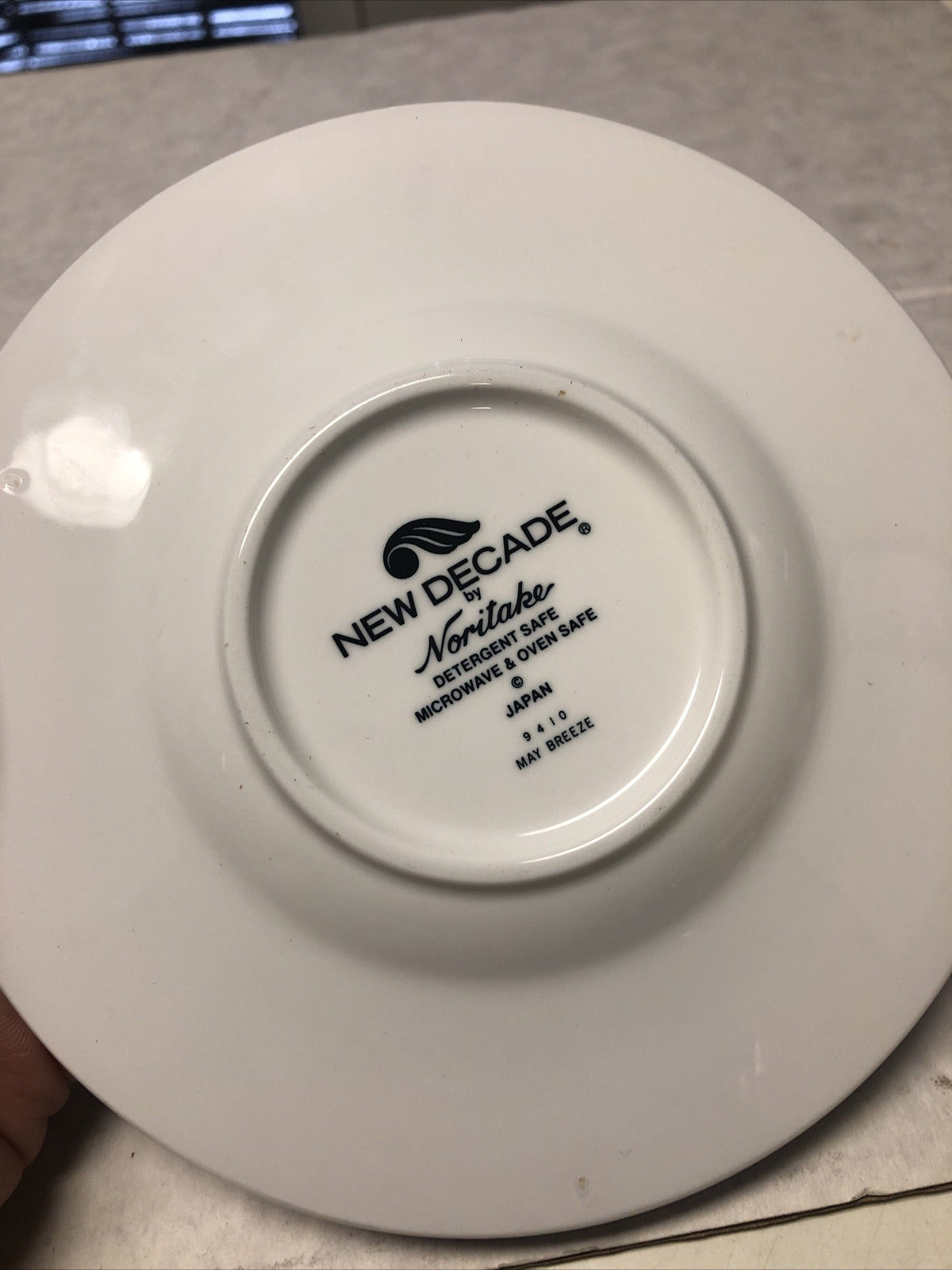 Lot Of 2 Noritake New Decade May Breeze Soup Bowl 7” & Small Plate 6”4