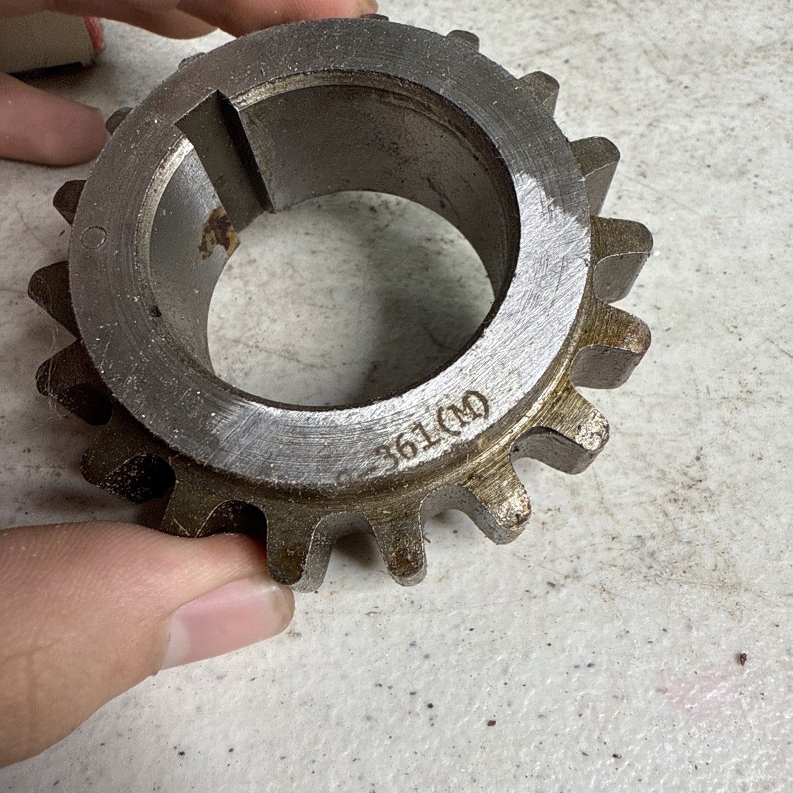 NOS Borg Warner  7S-361 Automotive Parts Timing Gear Sprocket Vintage OEM3