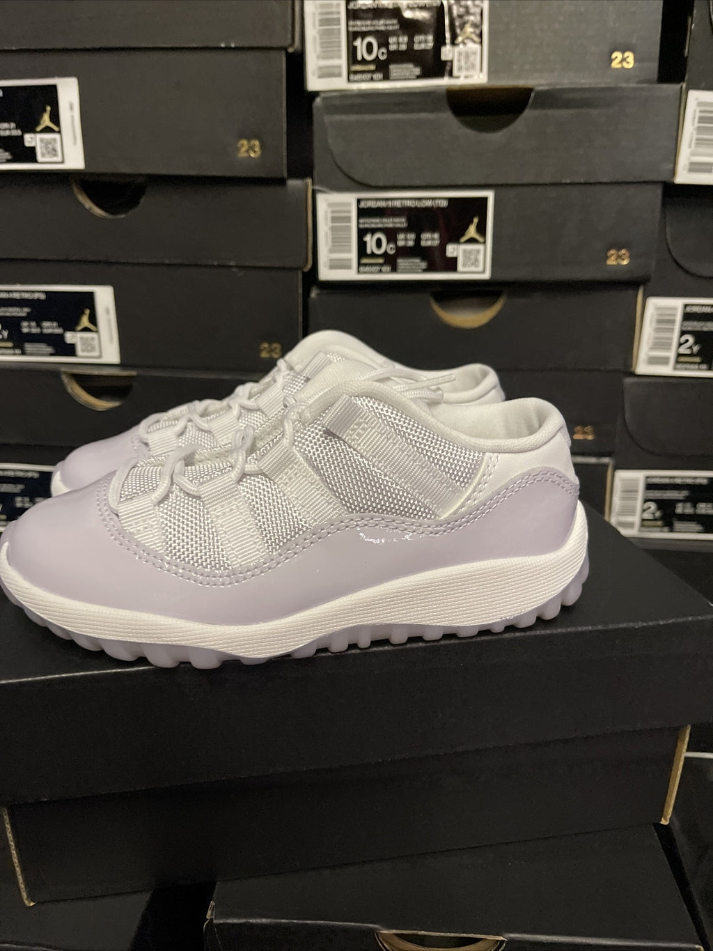 645107-101 Toddlers Air Jordan Retro 11 Low (TD) 'Pure Violet' Size 10c0