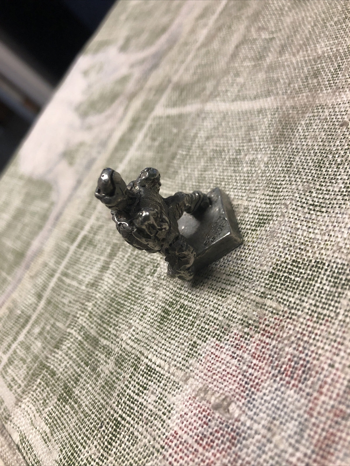 Vintage 1981 Mini Skating Turtle Figure1