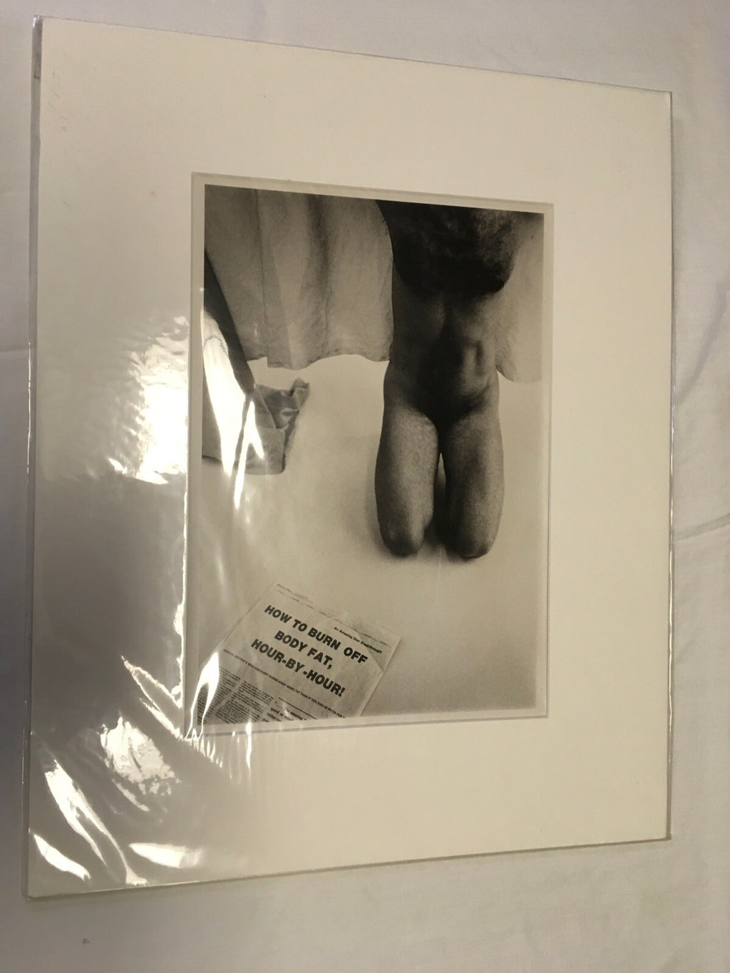 Black and White Photography Male Anatomy Study Art Print2