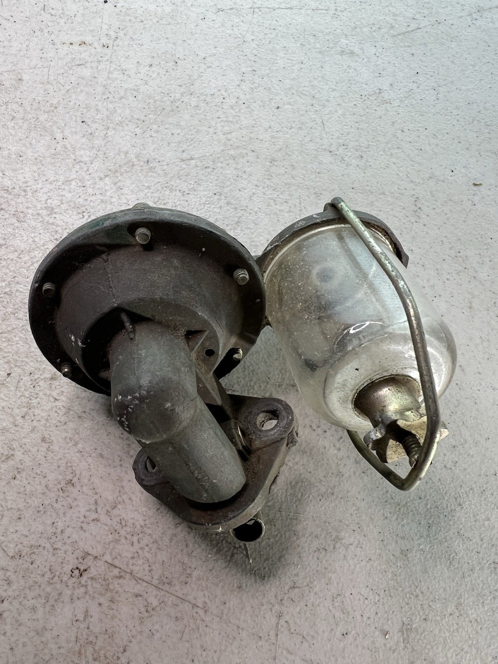 Vintage Airtex Fuel Pump w/ Glass Bowl – Made in USA1