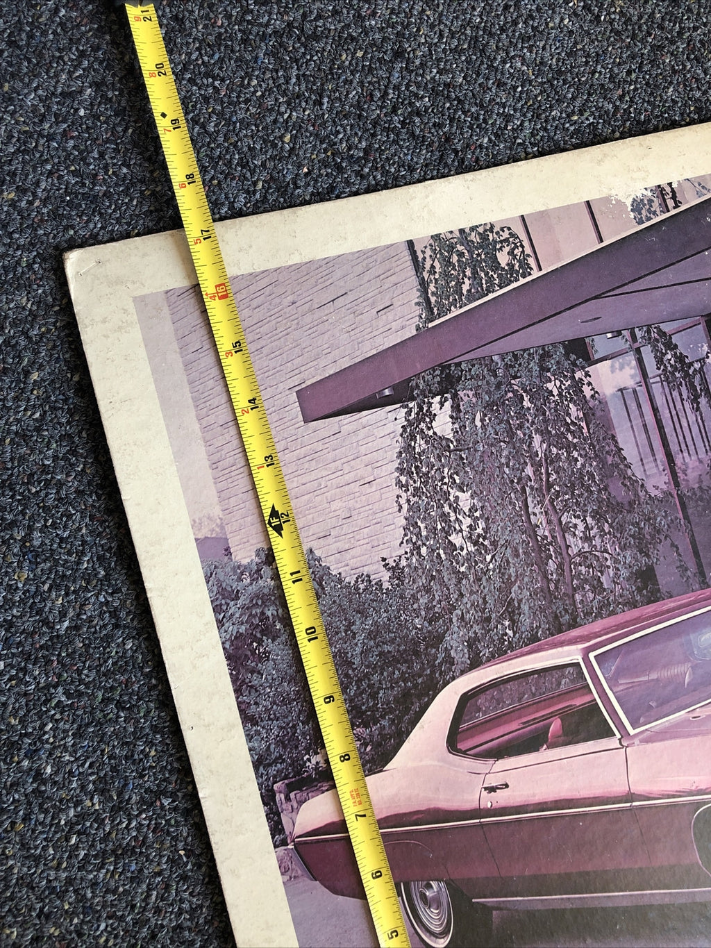 20" Vintage 1969 Catalina Hardtop Coupe Car Dealership Advertising Sign3