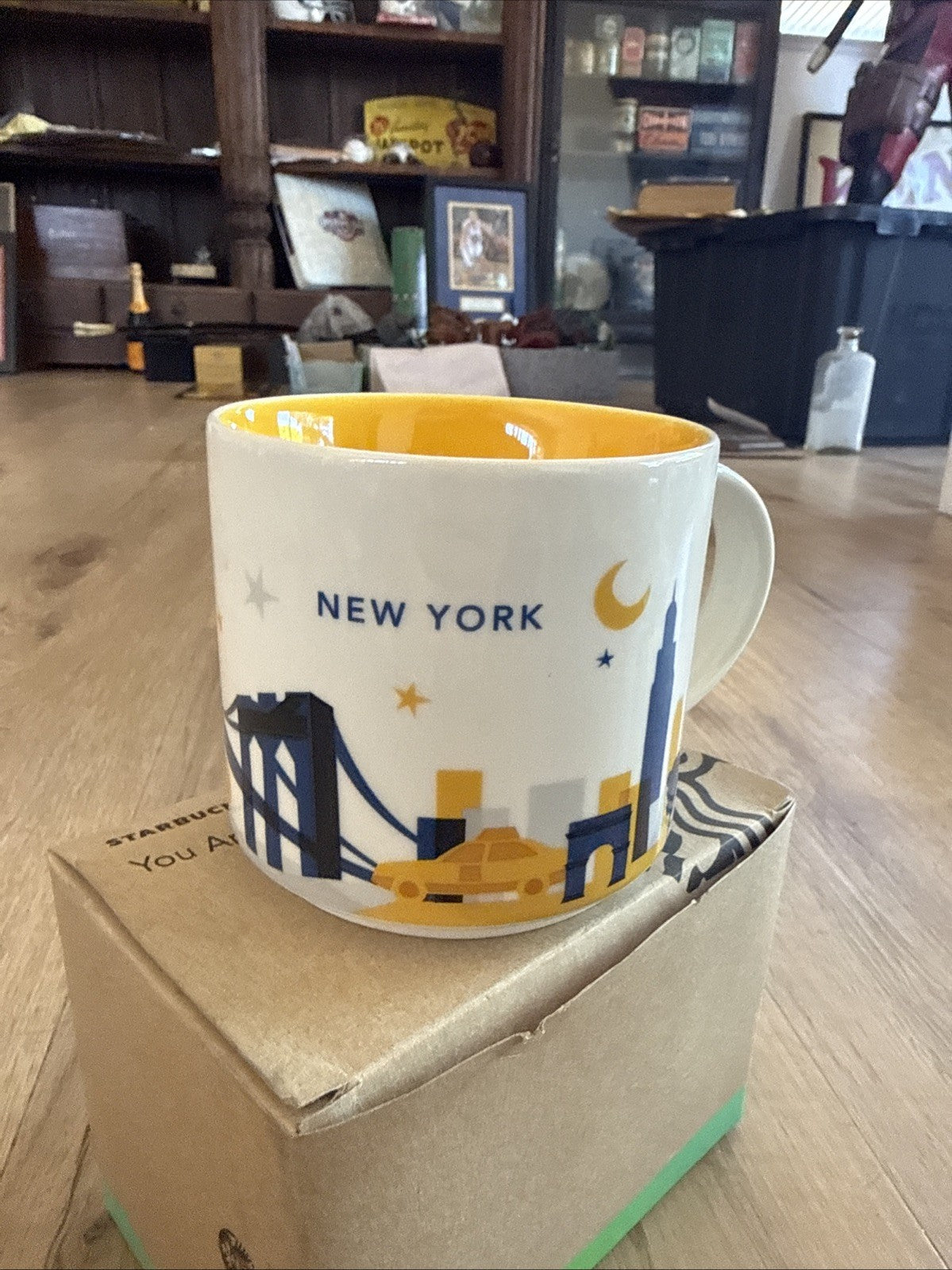 Starbucks New York, NY You Are Here Collectors Coffee Tea Mug New With Box 1