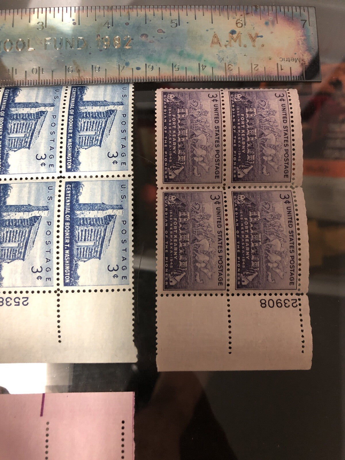 Lot 5: Gardening Horticulture. New York. Booker Washington. Fort Kearny US Stamp5