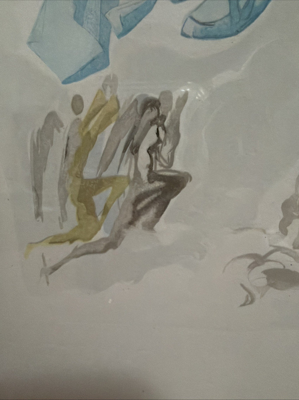 Salvador Dali Divine Comedy Canto Woodcut Hand Signed COA 19602