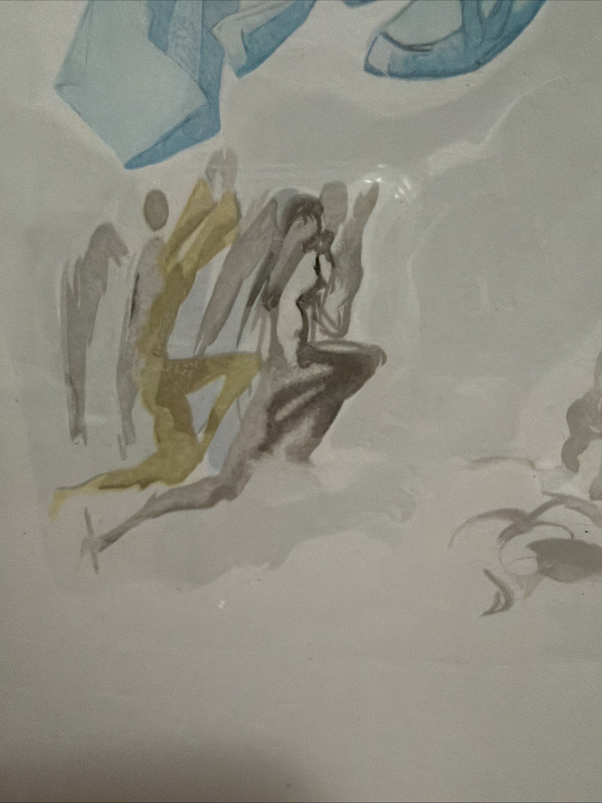 Salvador Dali Divine Comedy Canto Woodcut Hand Signed COA 19602