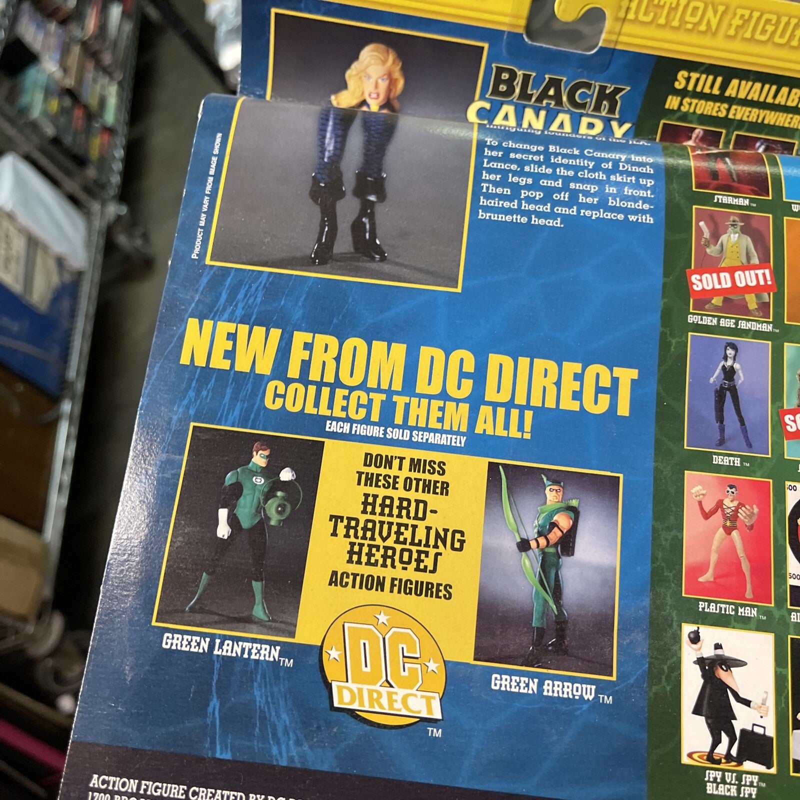 Black Canary Dinah Lance Action Figure, DC Direct 20004