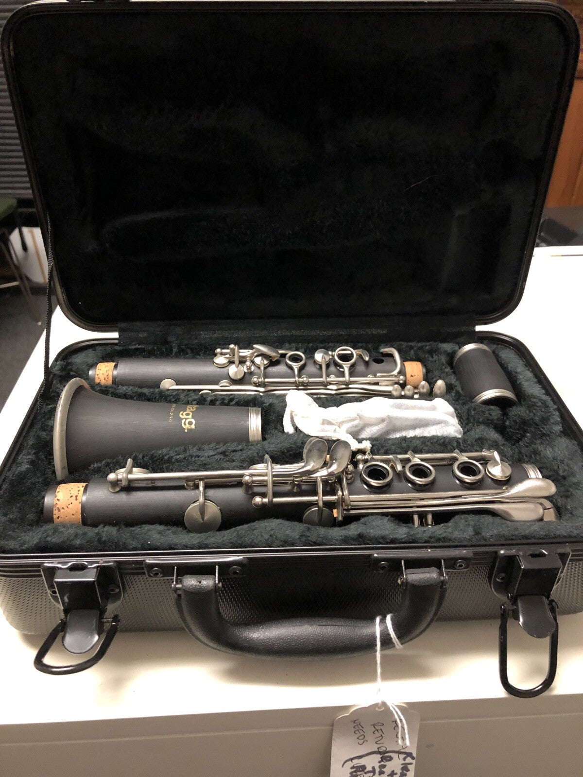 A25 STAGG  CLARINET 77-C With Case, Vintage Beginning Student Instrument0