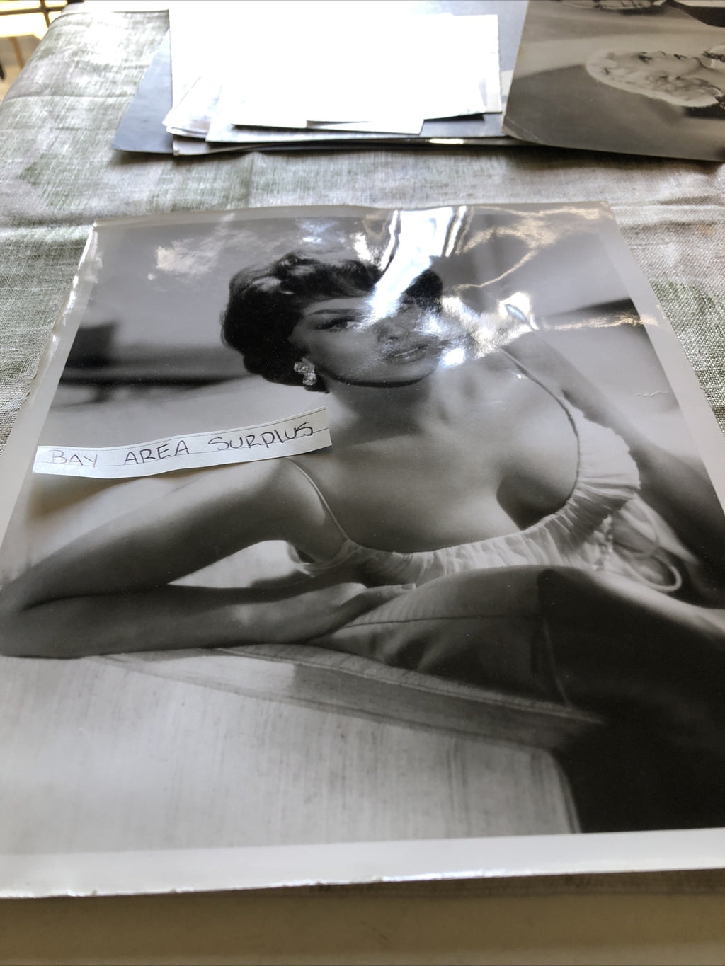 Rare Original Photo Of Gina Lollobrigida Unpublished Hollywood 10”x8”1