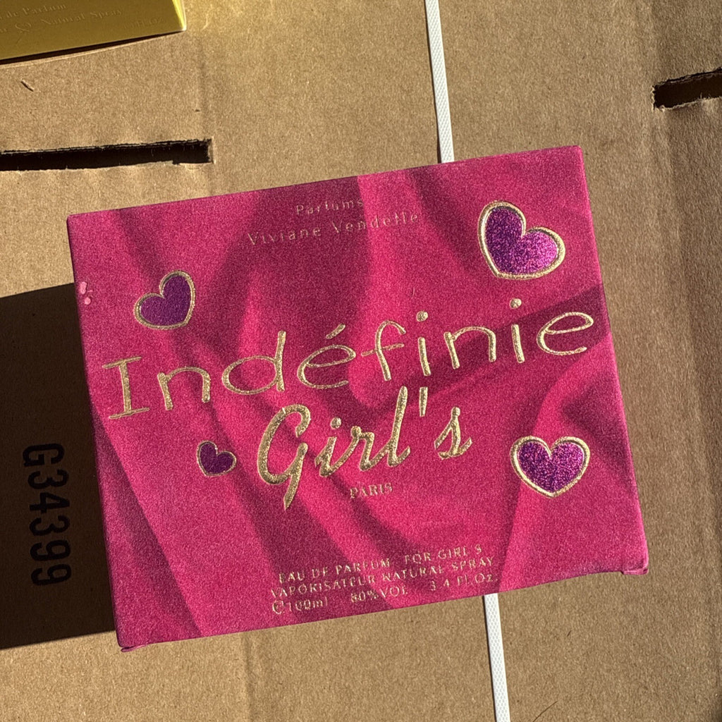 VINTAGE Indéfinie Girl's by Viviane Vendelle 3.4oz Eau de Parfum Spray NEW 20050