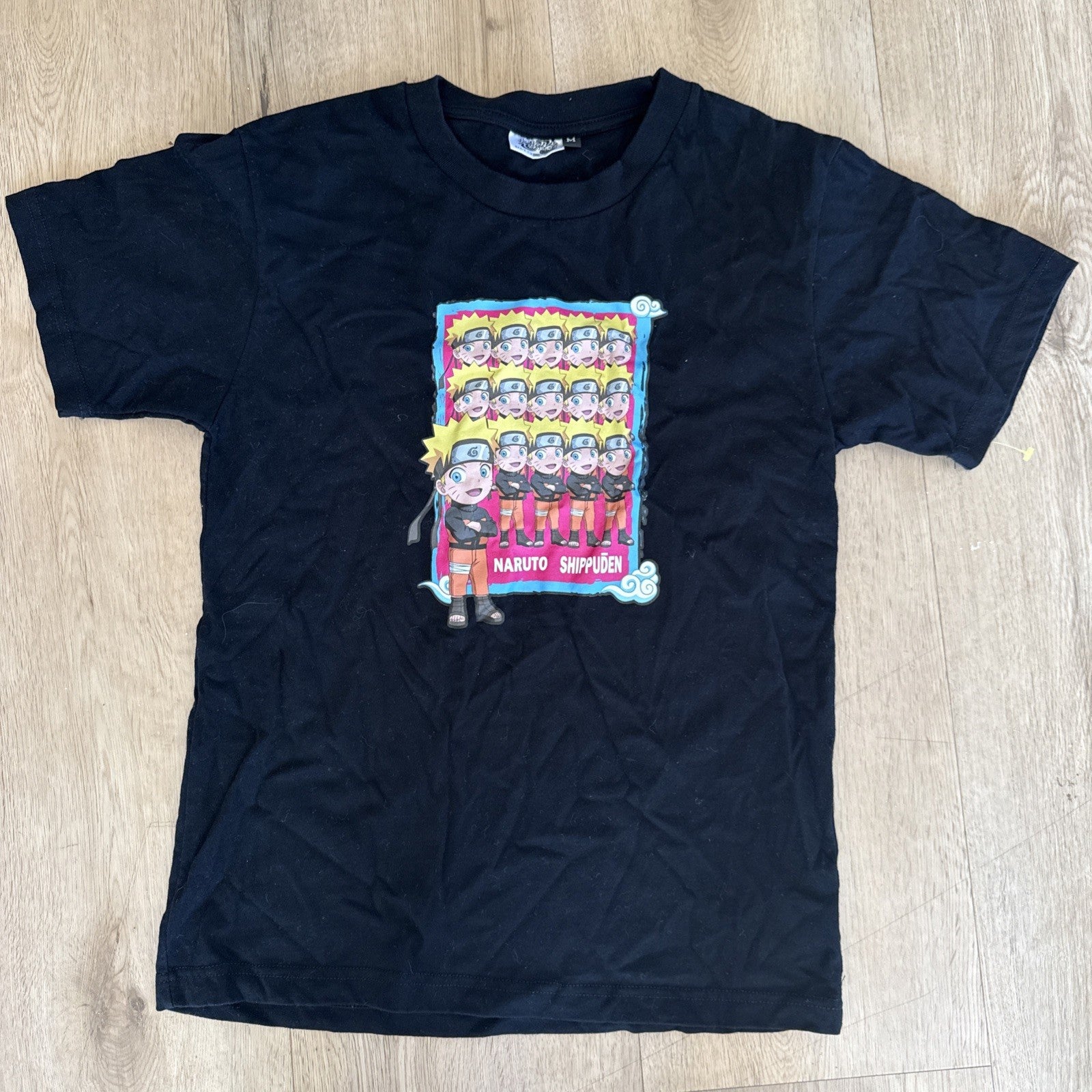 NWT Naruto Shippuden T Shirt Mens Size Medium Black0