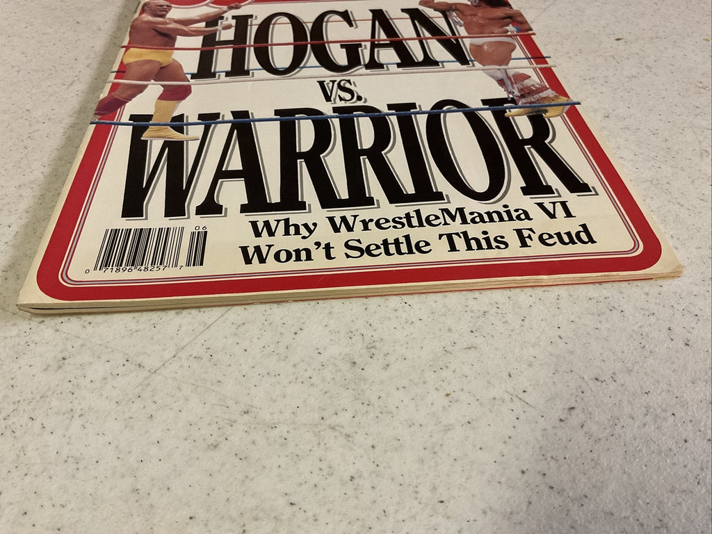 JUNE 1990 PRO WRESTLING ILLUSTRATED magazine - HULK HOGAN vs ULTIMATE WARRIOR5