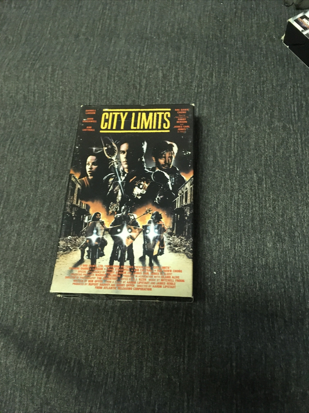City Limits 1984 Beta Not VHS Tape Sci-Fi Action- John Stockwell Darrell Larson0