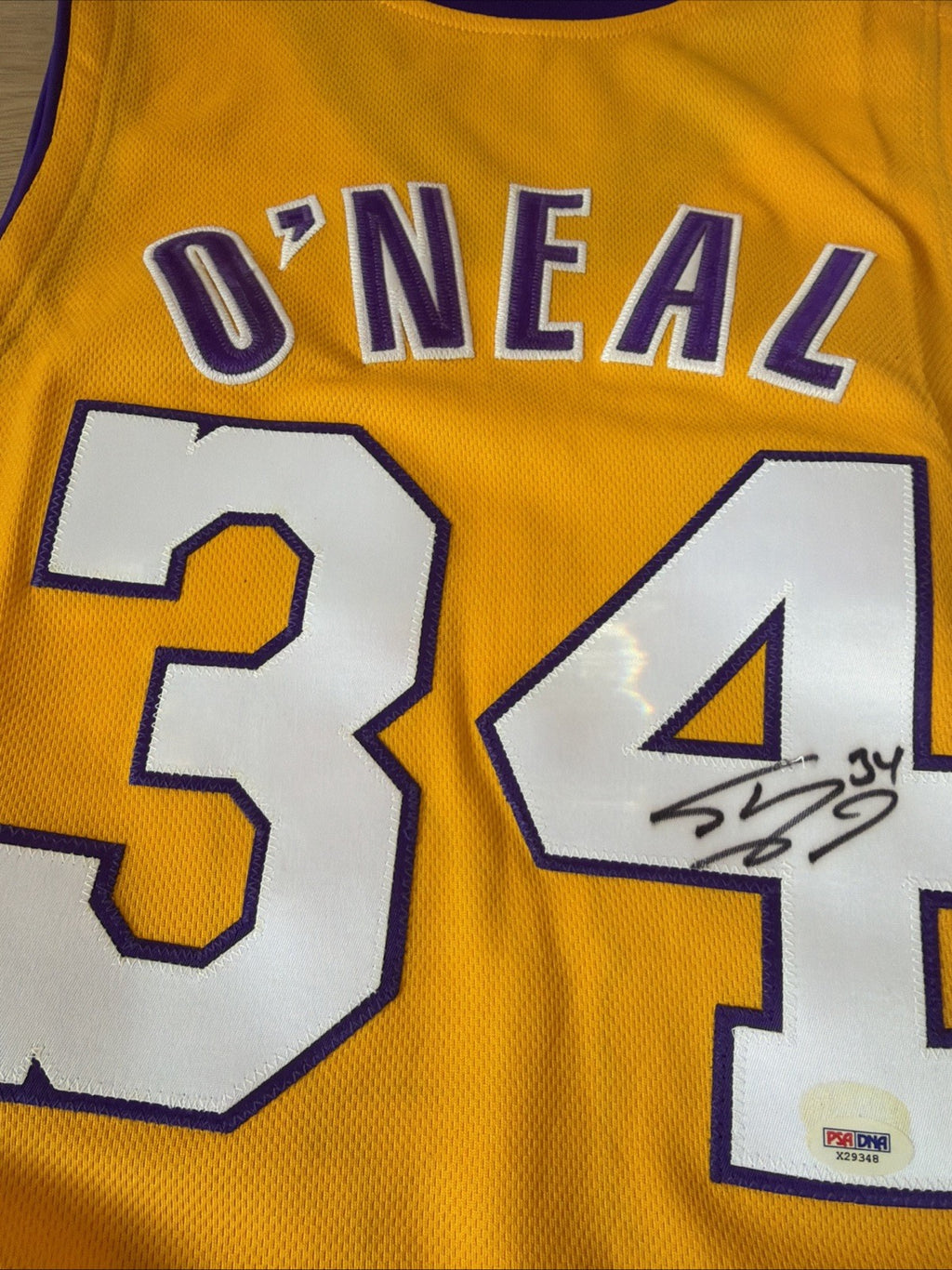 Shaq O'Neal Signed Lakers Swingman Jersey PSA/DNA2