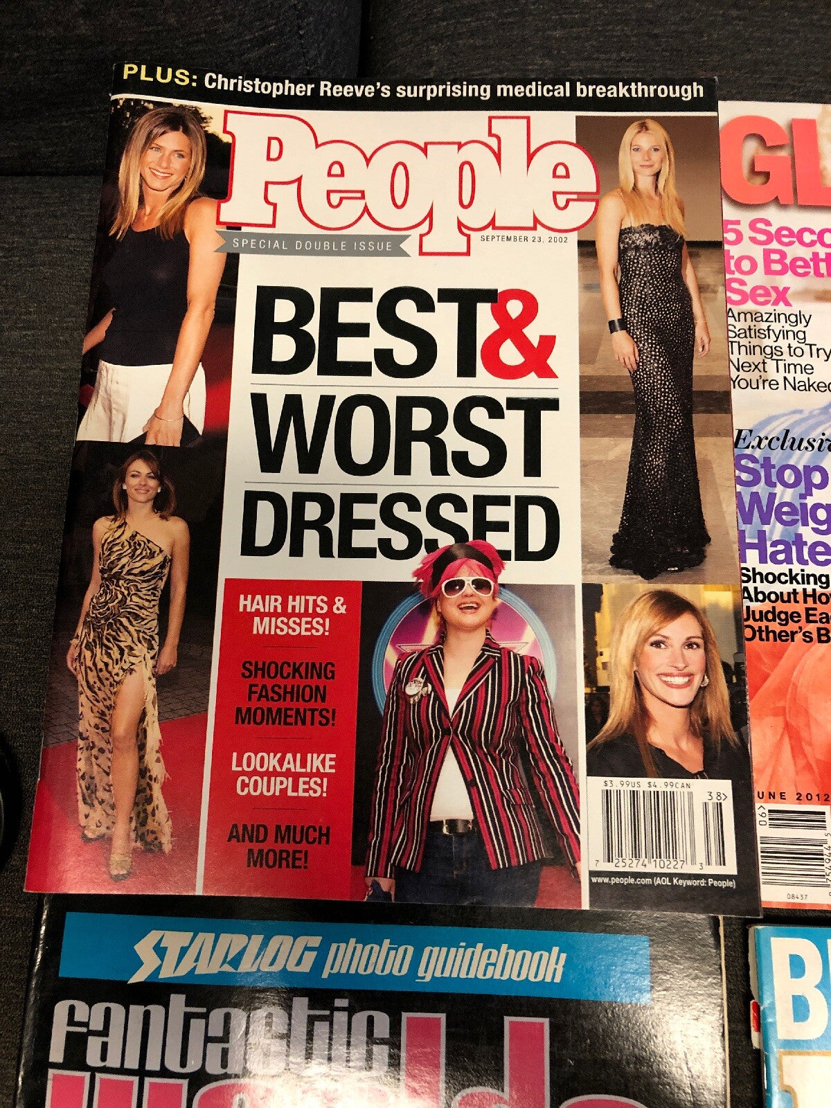 Lot Of 8 STARLOG, Fantastic Worlds, Discover Hollywood People Magazine’s3