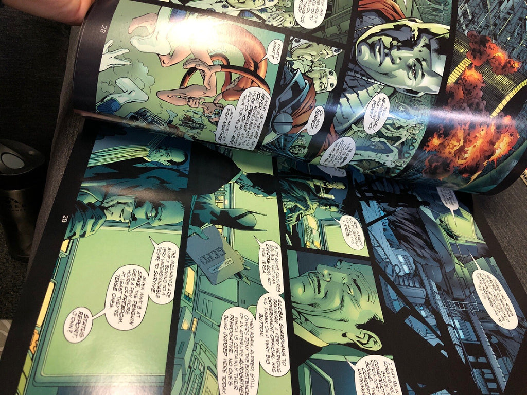 JLA: Heavens Ladder Graphic Novel DC Comics 13" x 10" Mark Waid Bryan Hitch Pail4