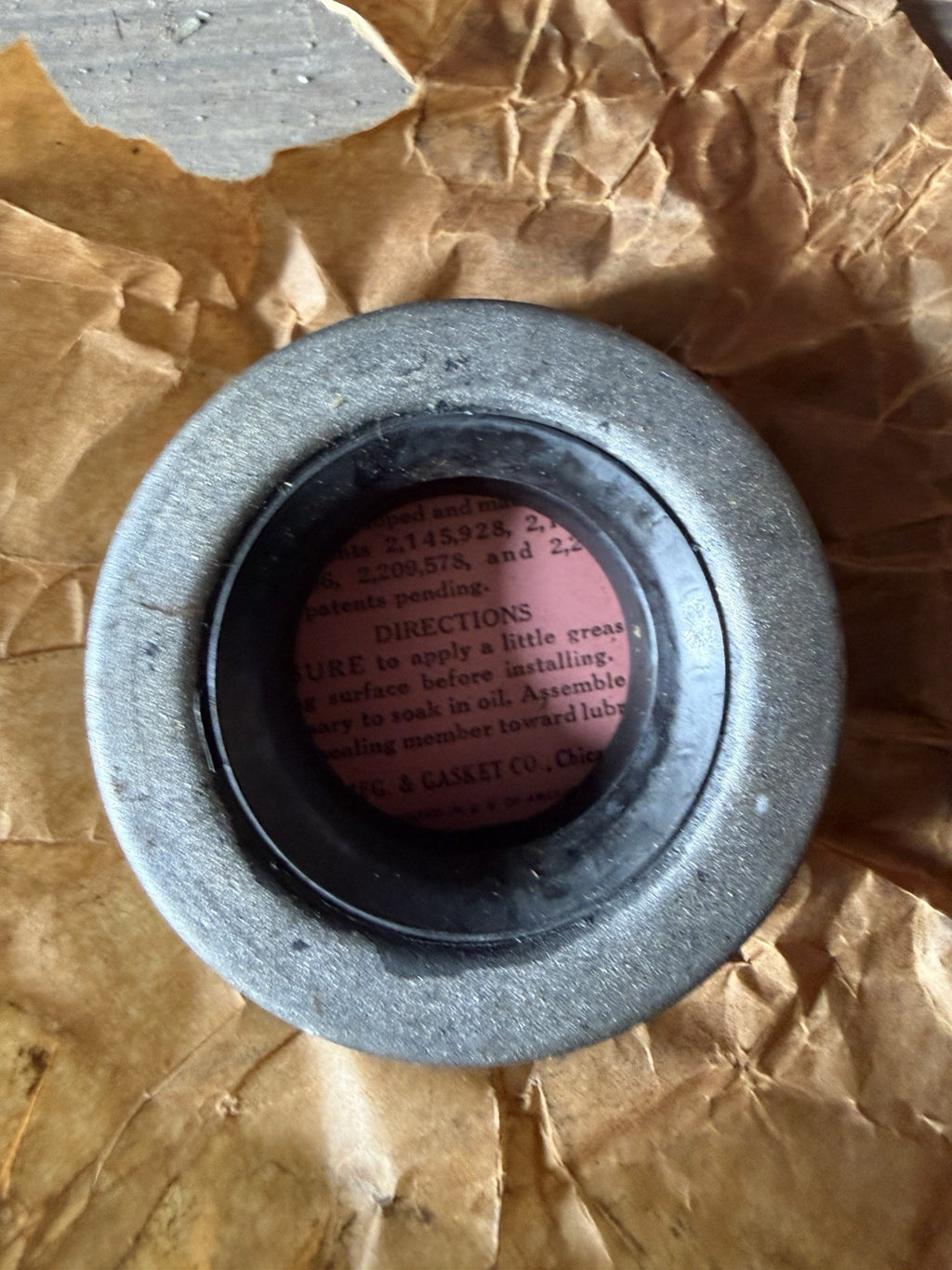 NOS Victor 49112 Oil Seal - Willys Nash Essex Terraplane Vintage2