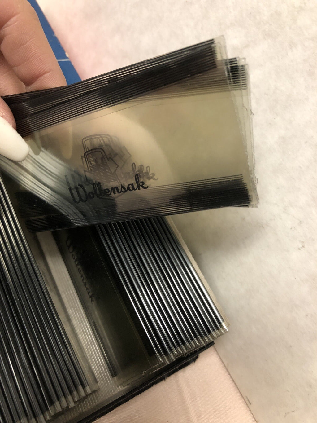 Vintage Wollensak Slide Protectors W/ Original Box2