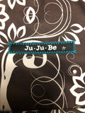 Ju Ju Be Hobobe Diaper Bag Brown Floral Clutch Pouch  Jujubes W/o Strap0