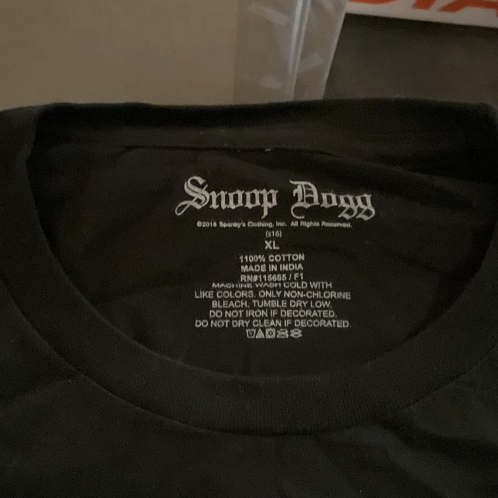 Snoop Dogg Black Short Sleeve T-Shirt Men’s Size XL3