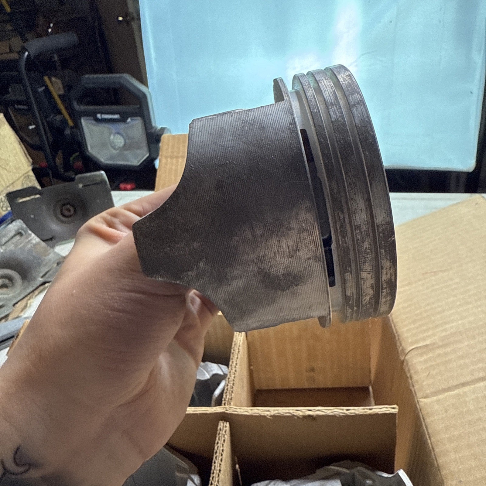Forged Pistons Set of 6 – Matched Codes 08-03 10-02 07-02 12-01 – High Perf14