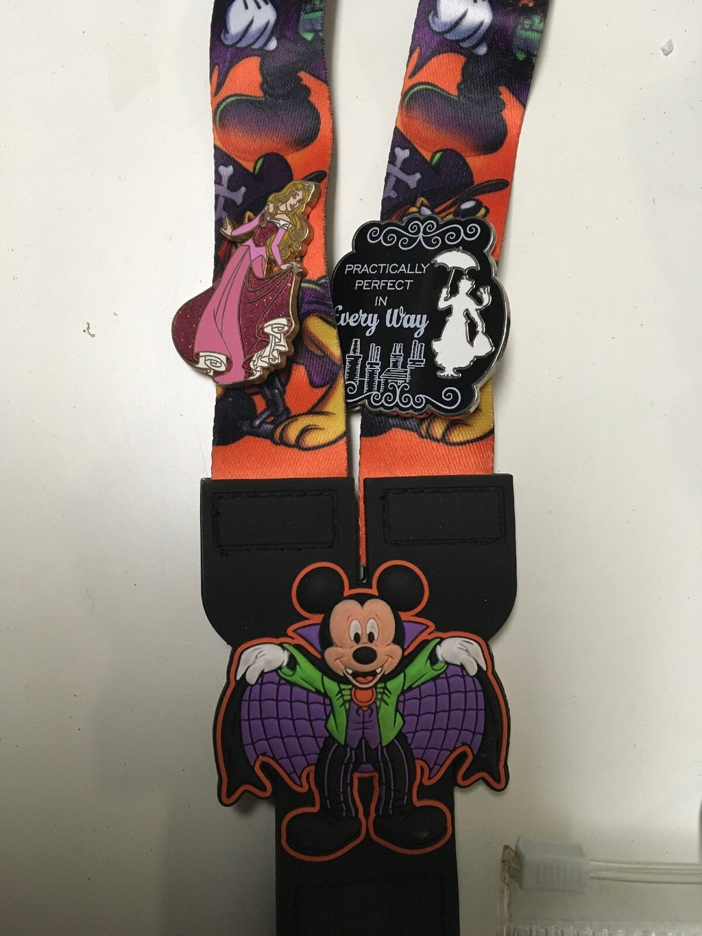 disneyland Princess mickey mouse SF Giants pin strap1